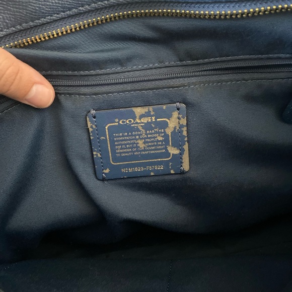 Coach Leather Tote bag - Picture 3 of 4